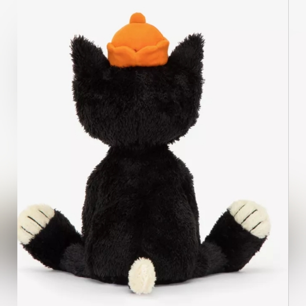Jellycat Original Jack Cat 12.6x4.5x3.5" Soft and Plush BNWT Authentic - Picture 2 of 8
